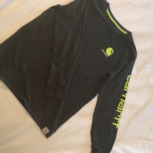 Boys long sleeve carhartt shirt